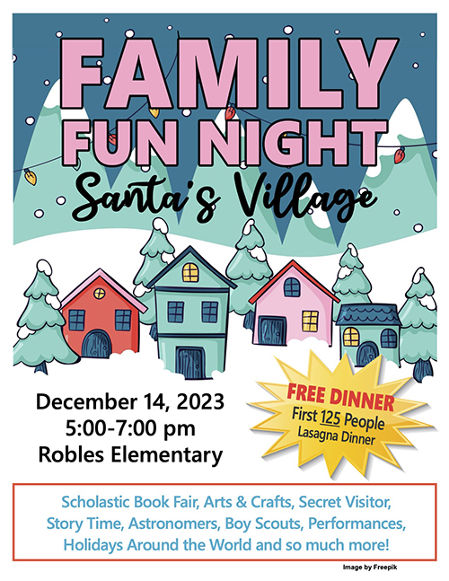 Family Fun Night flyer
